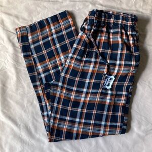Detroit Tigers Plaid Pajama Bottoms